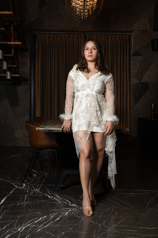 MOONLIT VEIL DRESS